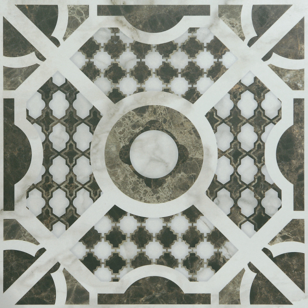 Керамогранит Gracia Ceramica Casa Blanca белый PG03 600х600х10 мм (4 шт.=1,44 кв.м)