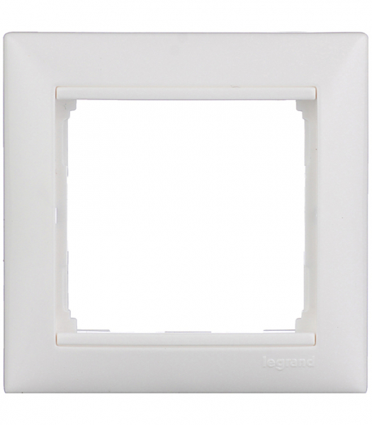 Рамка Legrand Valena 694240 oдноместная универсальная белая